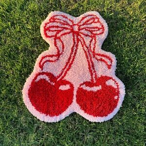Cherry with Bows Rug